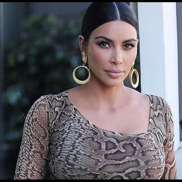 Jean Paul Gaultier Vintage Snake Top Kim Kardashian Small Rare - Picture 7 of 7